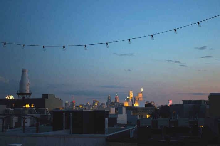 Skyline View From East Kensington