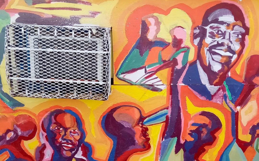 Mural at Chew ave and Chelten Ave.