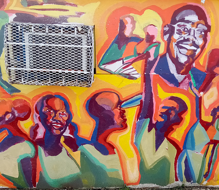 Funded new mural near Chew and Chelten Avenues