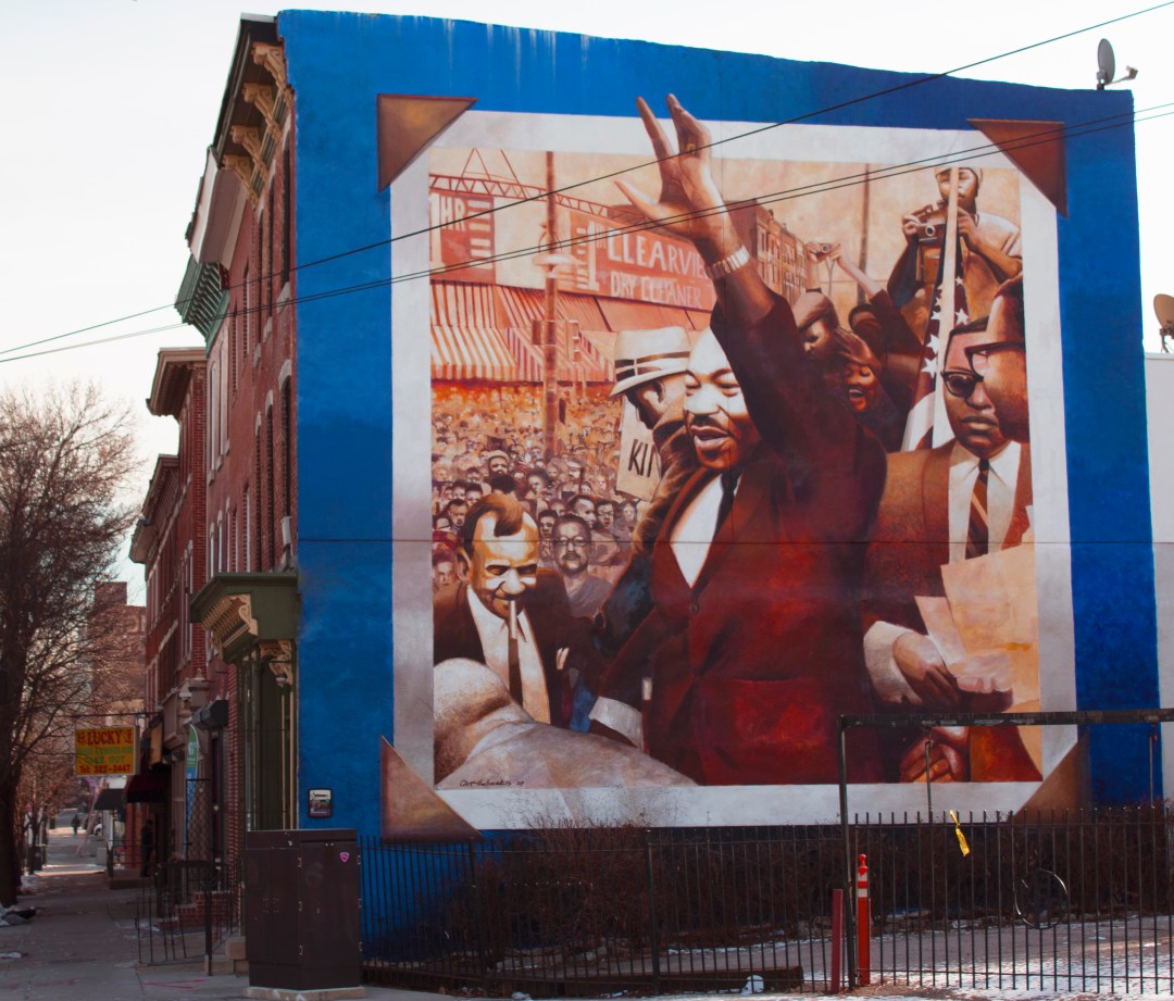 MLK Mural in West Philadelphia