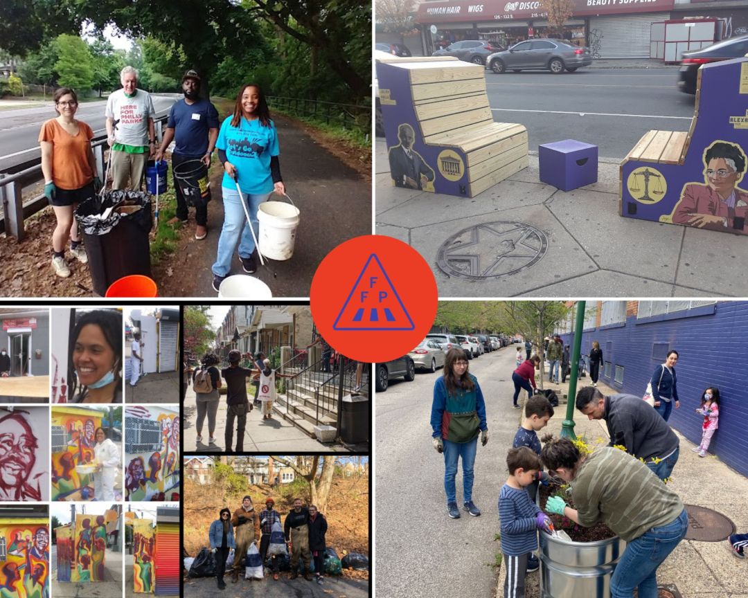 Projects funded by feet first philly mini-grant.